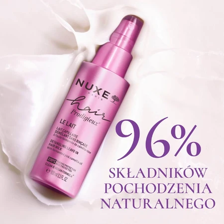 Nuxe Hair Prodigieux, lait capillaire hydratant à démêler sans rinçage, 100 ml