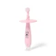 Cepillo de dientes para bebés, +6 meses, Rosa, 1 pieza, BabyOno