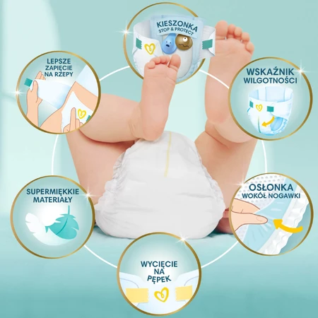 Pampers Premium Care, Windeln Größe 1, 2-5 kg, 156 Stück