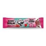 Bunny Ninja Fruit Straws, fruit snack, apple-raspberry, 16 g