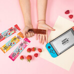 Cannucce di frutta Bunny Ninja, snack alla frutta, mela e lampone, 16 g