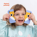 CzuCzu Apilar mitades, puzzle para niños, a partir de 15 meses, Caras, 16 piezas CzuCzu Apilar mitades, puzzle para niños, a partir de 15 meses, Caras, 16 piezas