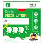 CzuCzu Dłuuugie rysowanki Piszę litery, 2 books for children, from 5 years old
