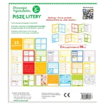 CzuCzu Dłuuugie rysowanki Piszę litery, 2 books for children, from 5 years old