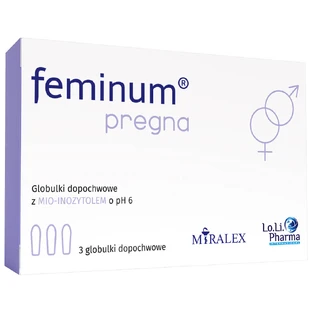 Feminum Pregna, globules vaginaux, 3 unités