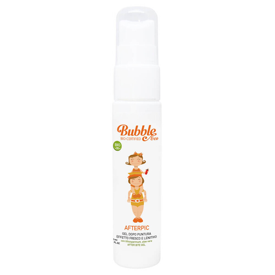 Bubble & Co, gel apaisant bio après piqûres d'insectes pour les enfants dès la naissance, 30 ml