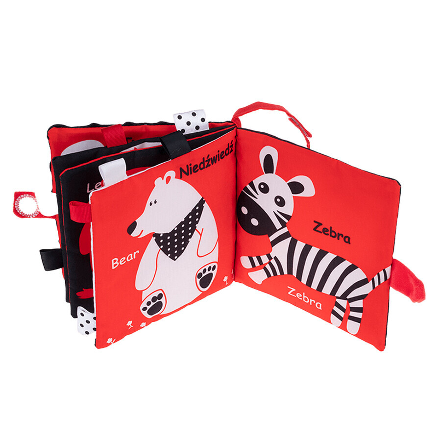 Dumel Jolly Baby, sensorisches Heft, Jungle Sensory, ab Geburt, 1 Stück