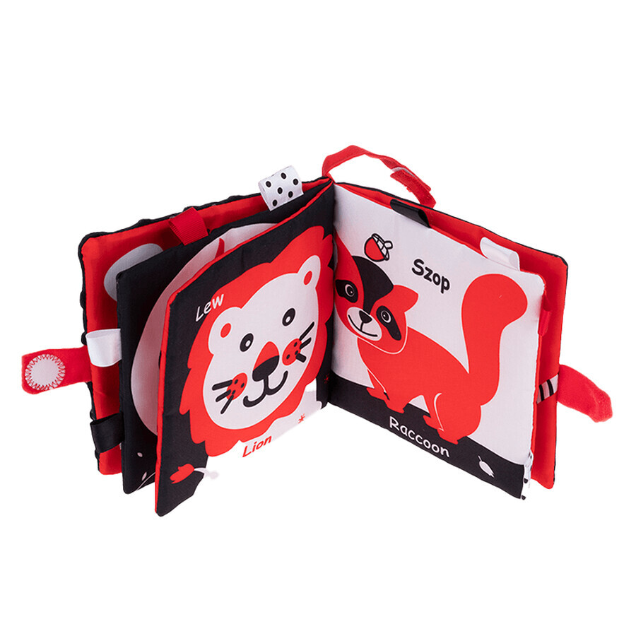 Dumel Jolly Baby, sensorisches Heft, Jungle Sensory, ab Geburt, 1 Stück