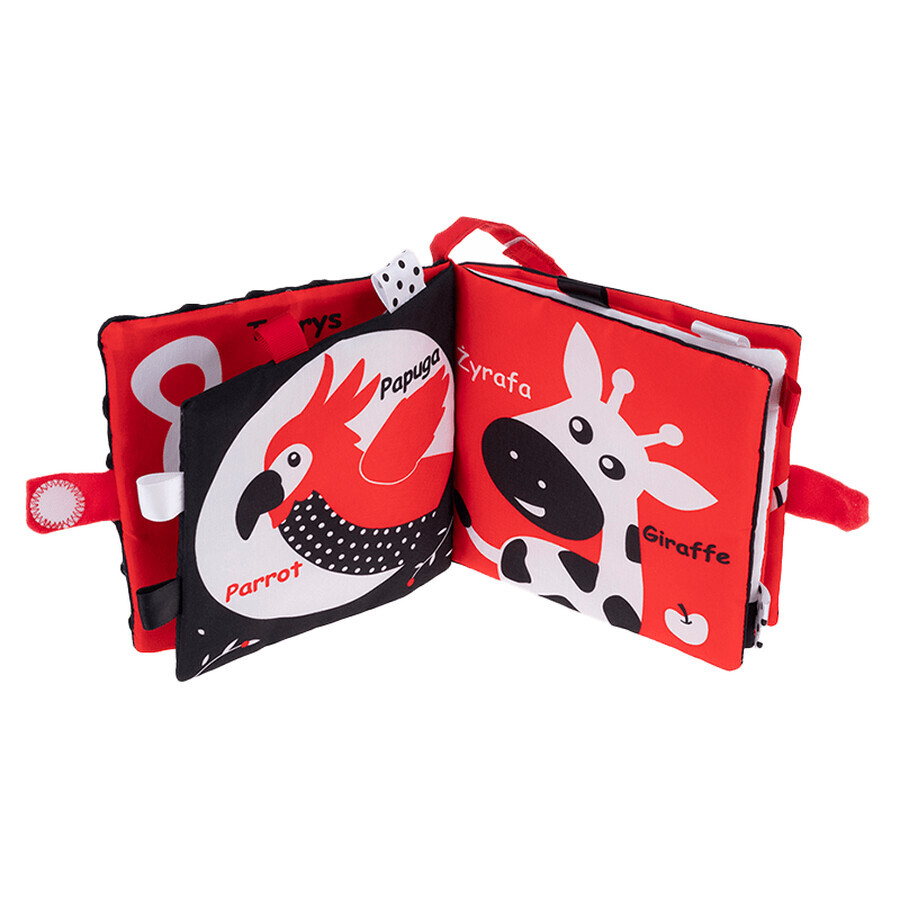Dumel Jolly Baby, sensorisches Heft, Jungle Sensory, ab Geburt, 1 Stück