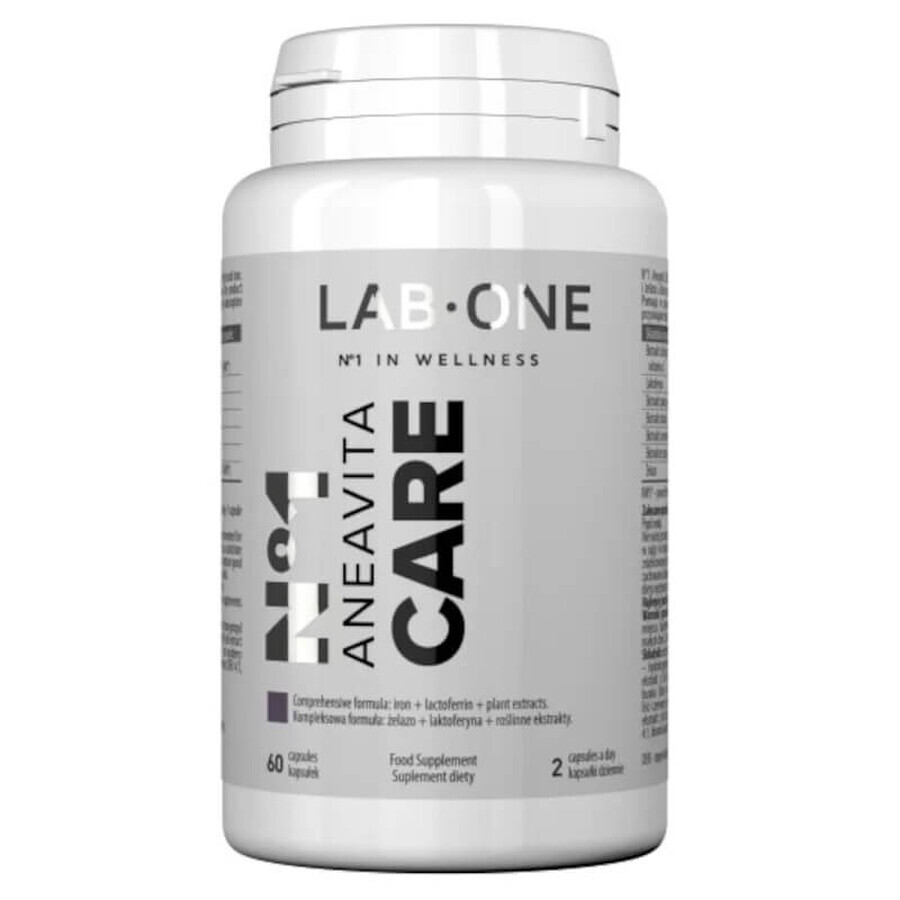 Lab One No 1 Aneavita Care, 60 gélules