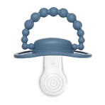 Luu Kids, pacifier, positioning, silicone, Cloudy Blue, from 6 months, 1 piece