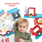 CzuCzu Camion dei pompieri, puzzle a buchi per bambini, da 2 anni, 23 elementi CzuCzu Camion dei pompieri, puzzle a buchi per bambini, da 2 anni, 23 elementi