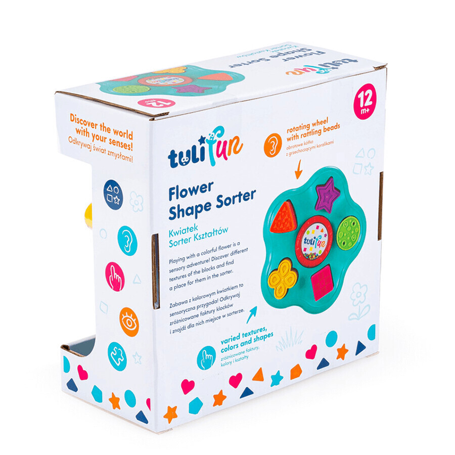 Dumel Tuli Fun, Spielzeug, Blume, Kristallsortierer, ab 12 Monaten, 1 Stück