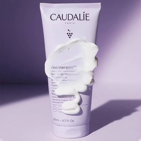 Caudalie Vinoterapeuta Loción corporal nutritiva e hidratante con ácido hialurónico, 200 ml