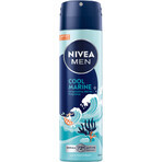 Nivea Men, antitranspiratiespray, Cool Marine, 150 ml Nivea Men, antitranspiratiespray, Cool Marine, 150 ml
