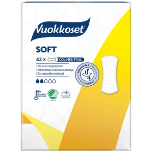 Vuokkoset Blanco, compresas, Suave, 42 uds.