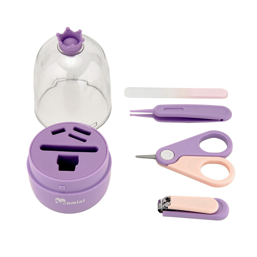 Momini Lila, nagelverzorgingsset voor baby's