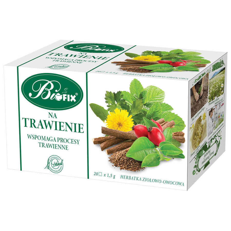 Bi Fix Na Trawienie, kruiden- en vruchtenthee, 1,5 g x 20 builtjes