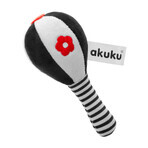 Ackuku, zornăitor de pluș, maracas, 1 buc