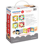 CzuCzu Kleine boekenkast, 4 boeken voor kinderen, vanaf 12 maanden CzuCzu Kleine boekenkast, 4 boeken voor kinderen, vanaf 12 maanden