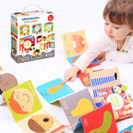 CzuCzu Kleine boekenkast, 4 boeken voor kinderen, vanaf 12 maanden CzuCzu Kleine boekenkast, 4 boeken voor kinderen, vanaf 12 maanden