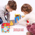 CzuCzu Kleine boekenkast, 4 boeken voor kinderen, vanaf 12 maanden CzuCzu Kleine boekenkast, 4 boeken voor kinderen, vanaf 12 maanden