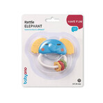 BabyOno, hochet, éléphant, dès la naissance, 1 pièce BabyOno, hochet, éléphant, dès la naissance, 1 pièce