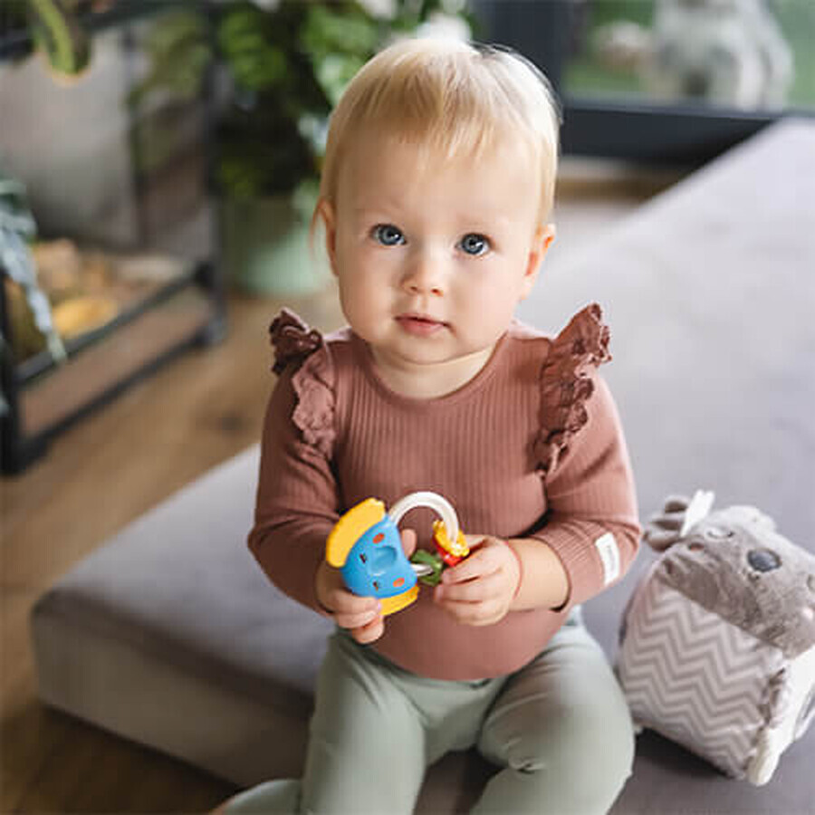 BabyOno, hochet, éléphant, dès la naissance, 1 pièce