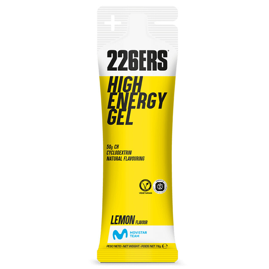 226Ers Gel cu energie ridicată, lămâie, 76 g