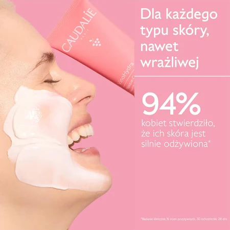 Caudalie Vinohydra Moisturizing, feuchtigkeitsspendende Gesichtsmaske, 75 ml