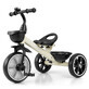 Tricicleta cu cadru robust din otel Bobby, + 2 ani, Beige, Milly Mally