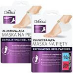 Kit L'Biotica, masque exfoliant pour les talons, exfoliant pour la tension, 2 x 18 g Kit L'Biotica, masque exfoliant pour les talons, exfoliant pour la tension, 2 x 18 g