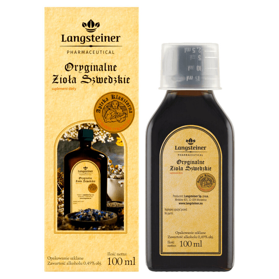 Set Langsteiner Original Swedish Herbs, 2 x 100 ml