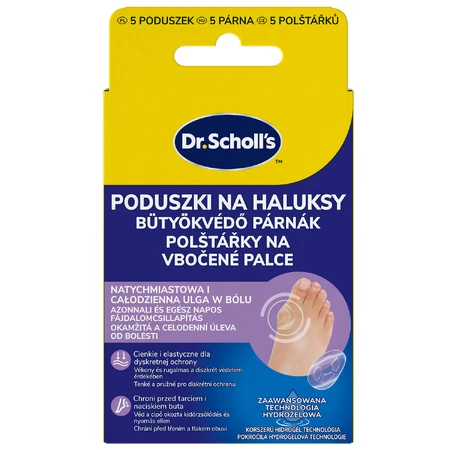 Dr. Scholl's, bunion pads, 5 stuks