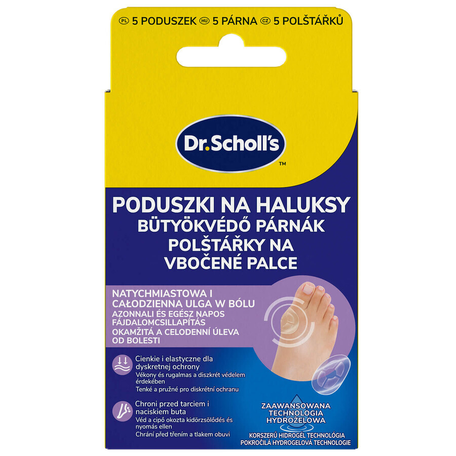 Dr. Scholl's, bunion pads, 5 pieces