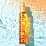 Nuxe Sun, olio abbronzante per viso e corpo, spray, SPF 50, 150 ml + borsa da spiaggia in omaggio Nuxe Sun, olio abbronzante per viso e corpo, spray, SPF 50, 150 ml + borsa da spiaggia in omaggio