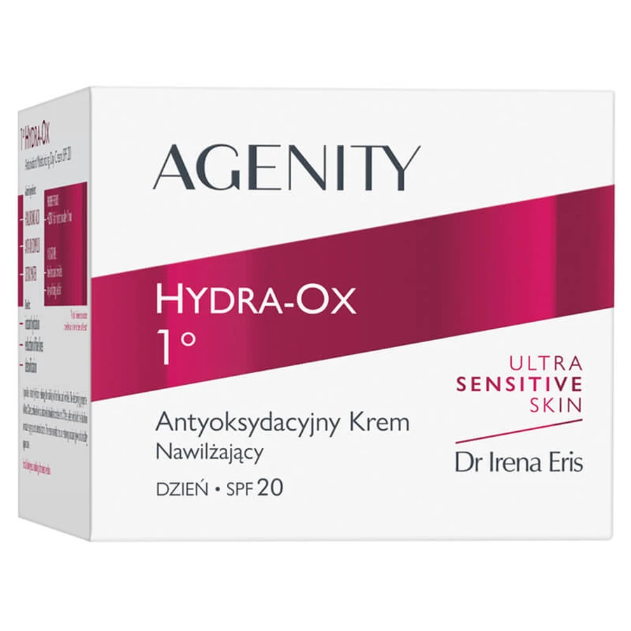 Agenity 1° Hydra-Ox, antioxidative Tagesfeuchtigkeitspflege, SPF 20, 50 ml