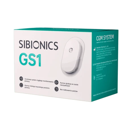 Sibionics GS1, systeem voor continue glucosecontrole, vanaf 3 jaar