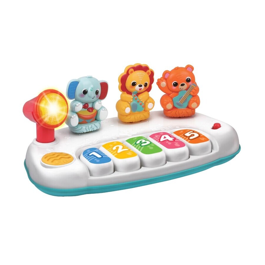 Juguete interactivo Piano con animales, + 1 año, Winfun