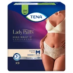 Tena Lady Pants Creme, saugfähige Slips, Größe M, 75-105 cm, Plus, 9 Stück