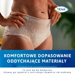 Tena Lady Pants Creme, saugfähige Slips, Größe M, 75-105 cm, Plus, 9 Stück