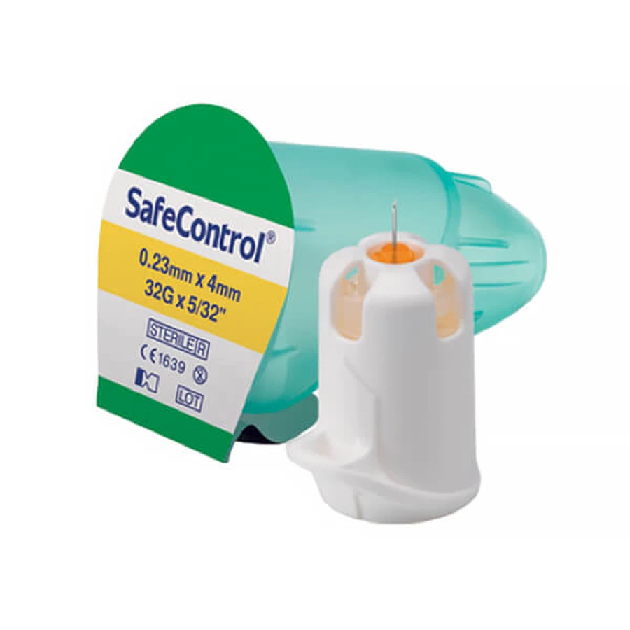 Unifine SafeControl, Pen-Nadeln, 32G, 4 mm, 100 Stück