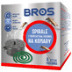 Bros, muggenspoelen met decoratieve stalen hoes, 6 stuks