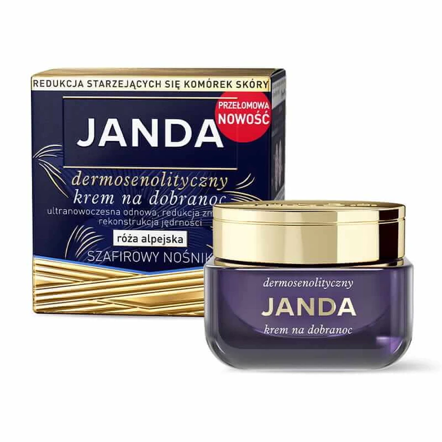 Janda Sapphire Carrier, dermosenolytische Creme für das Bett, 50 ml