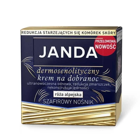 Janda Sapphire Carrier, dermosenolytische Creme für das Bett, 50 ml
