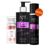 Apis Watermelon Refreshment set, crema de sandía con ácido hialurónico, 100 ml + crema de manos hidratante, 300 ml + bruma hidratante para cuerpo y cabello, 150 ml de regalo