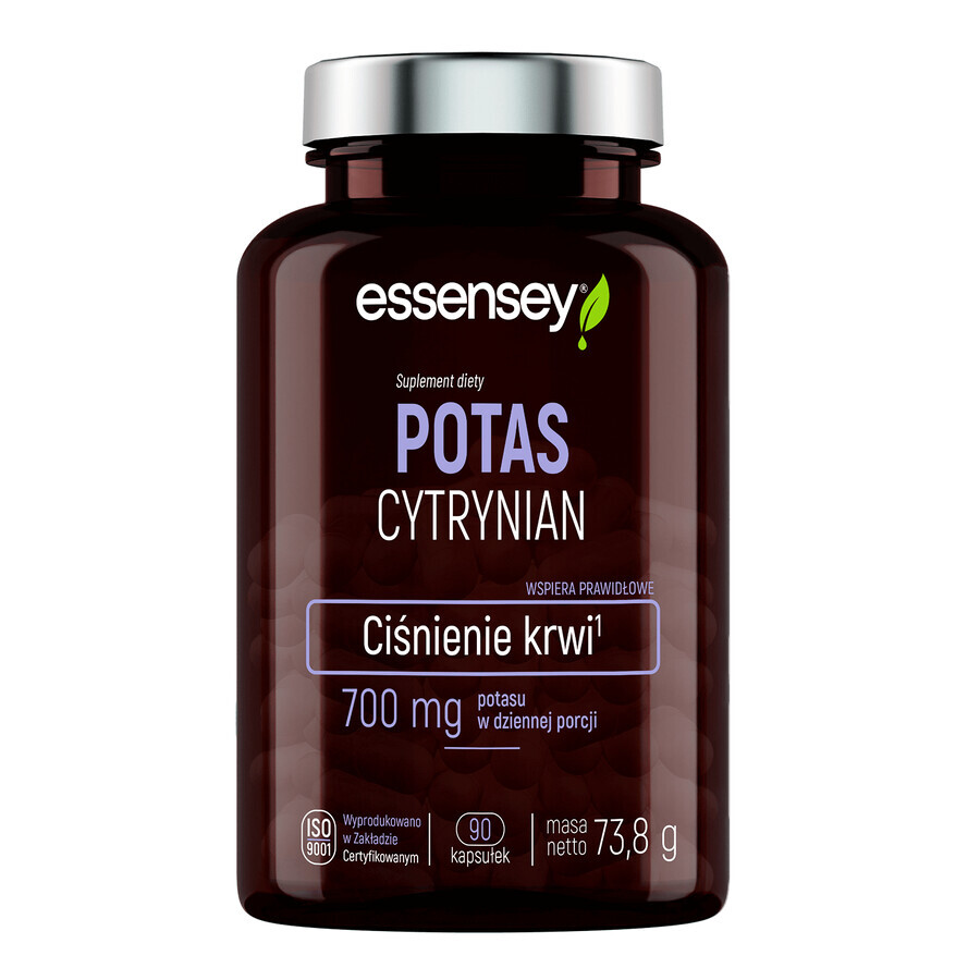 Essensey Potassium Citrate, 90 capsules