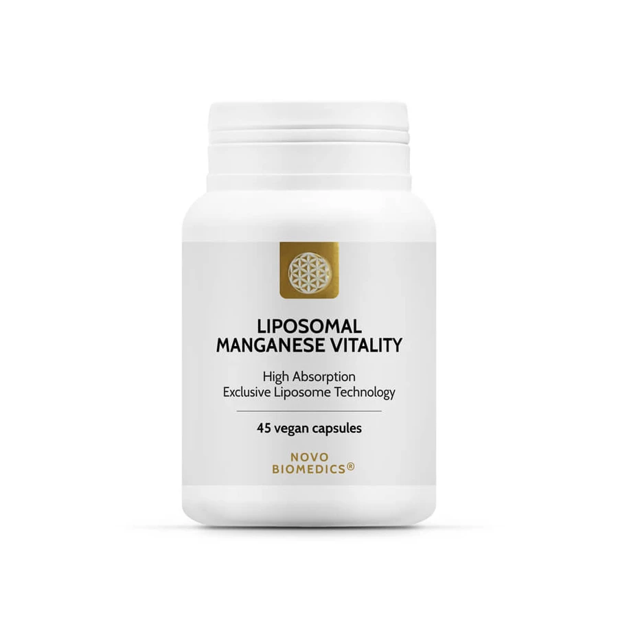 Liposomaal mangaan vitaliteit, 45 capsules, Novo Biomedics