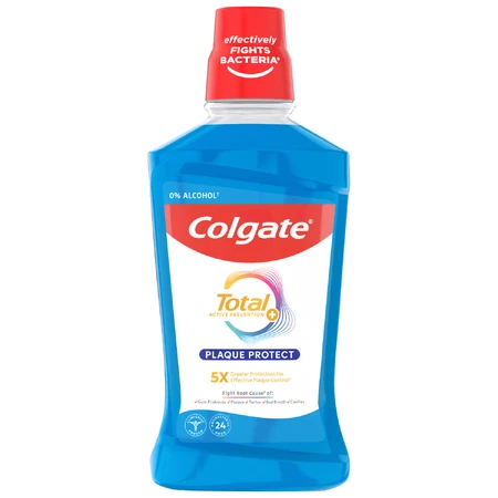 Colgate Total Plaque Protect mondwater, 500 ml