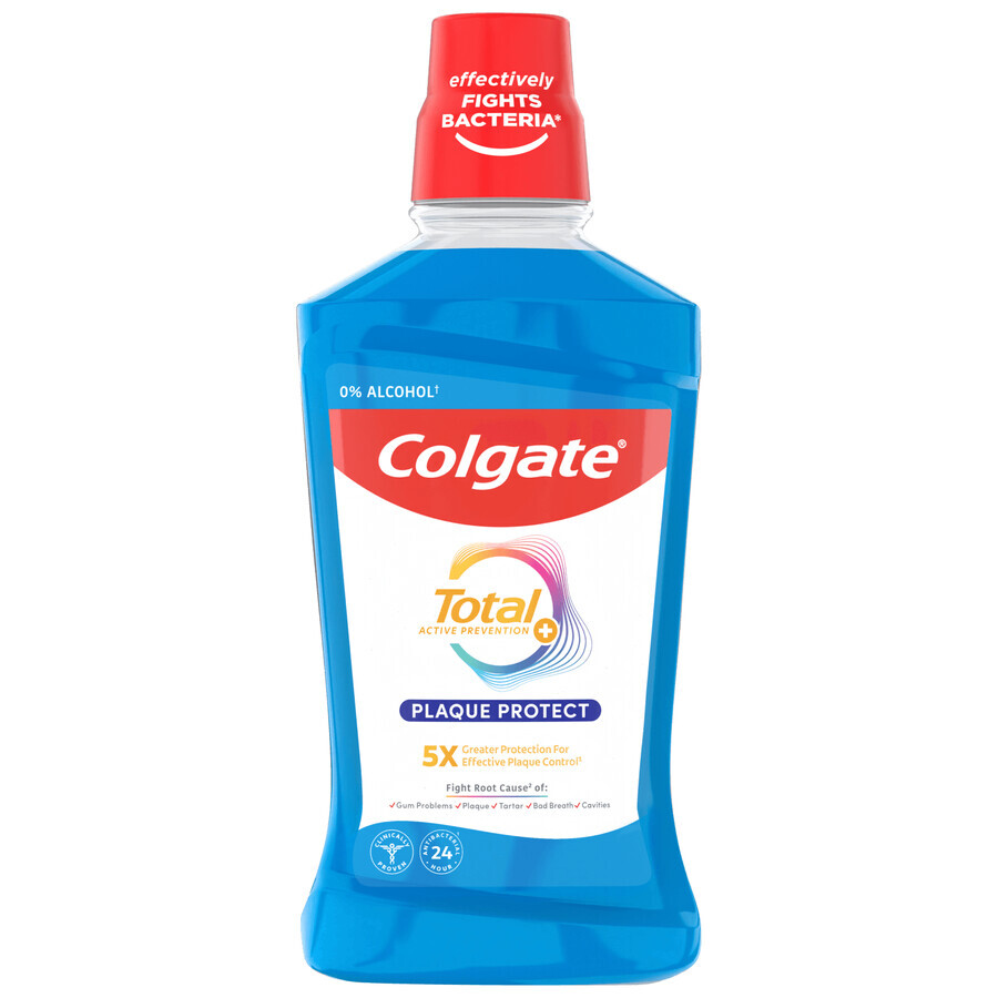 Colgate Total Plaque Protect, mouthwash, 500 ml